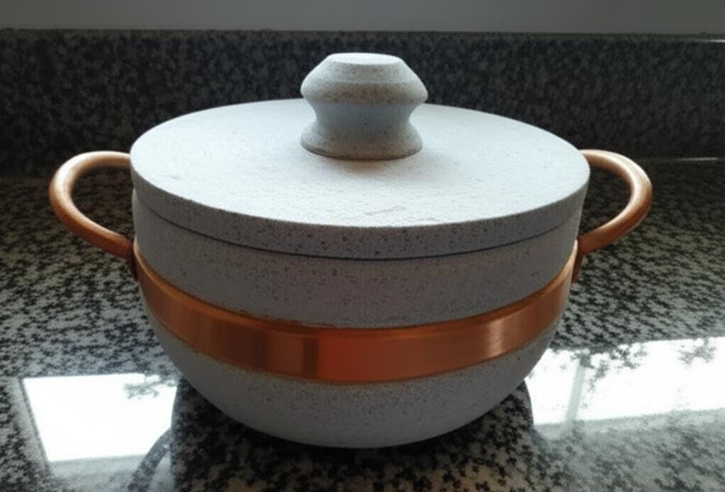 Panela De Pedra Sabão n1 Fogão A Gás Lenha Panela Natural