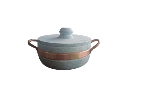 Panela De Pedra Sabão n1 Fogão A Gás Lenha Panela Natural - Imagem 2