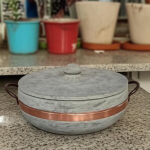 Panela De Pedra Sabão n3 Fogão A Gás Lenha Panela Natural