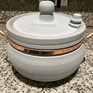 Panela De Pressão De Pedra n8 Fogão A Gás Lenha Panela Natural