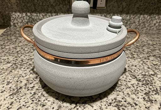 Panela De Pressão De Pedra n8 Fogão A Gás Lenha Panela Natural