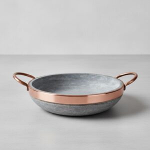 Frigideira De Pedra Sabão Fogão A Gás Lenha Panela Natural 18cm