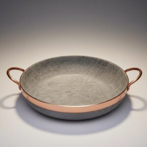 Frigideira De Pedra Sabão Fogão A Gás Lenha Panela Natural 28cm