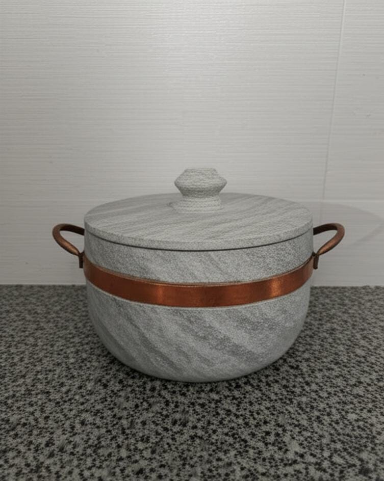 Panela De Pedra Sabão n8 Fogão A Gás Lenha Panela Natural