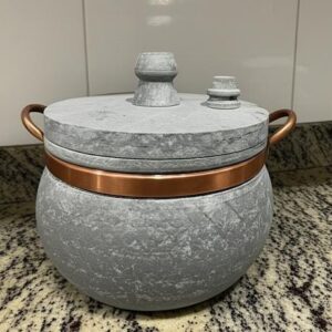 Panela De Pressão De Pedra n5 Fogão A Gás Lenha Panela Natural (cópia)